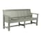 Highwood Usa 6ft Commercial Grade Garden Bench Outdoor Furniture for Patio, Yard and Garden CM-BENSQ62-EUC - alternate 1